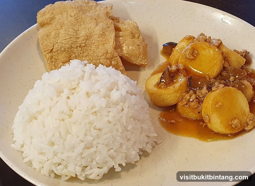 Tofu and Rice Dish