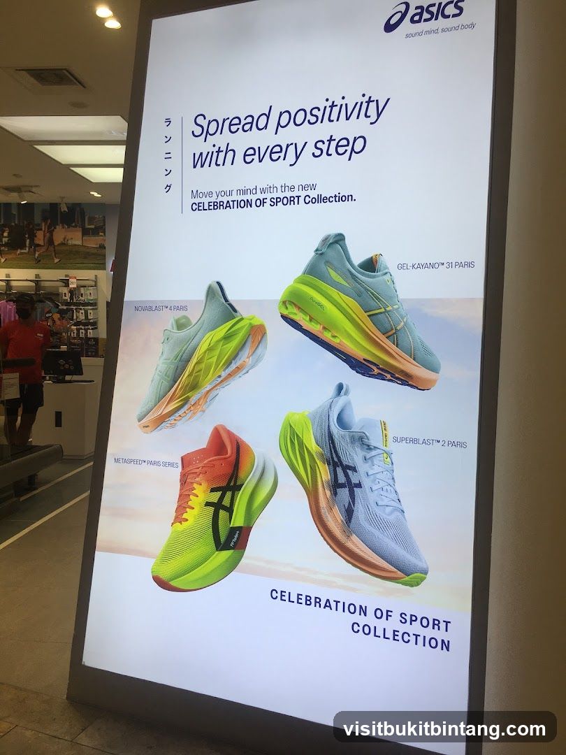Asics Celebration of Sport Collection Advertisement