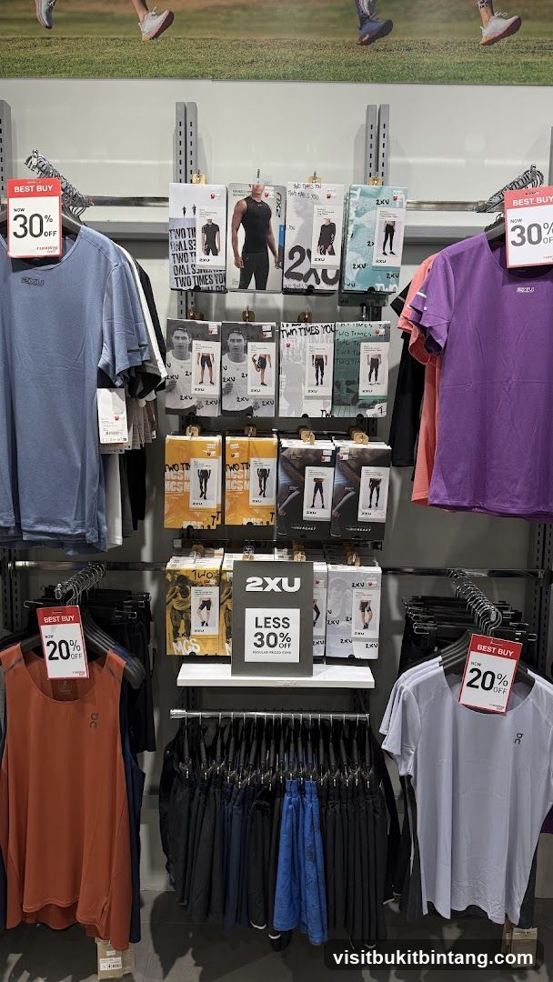 Athletic Apparel Display