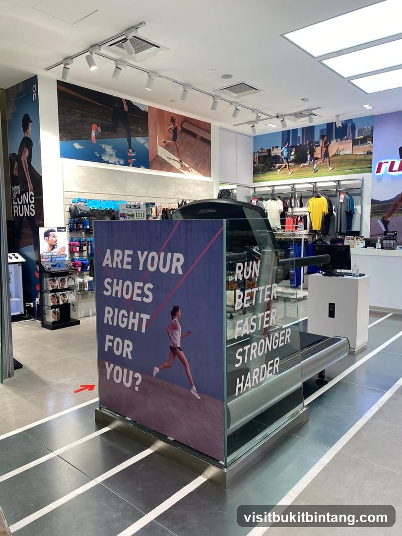 Running Store Interior