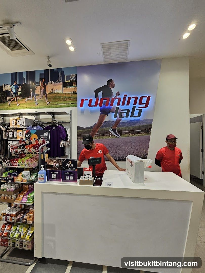 Running Lab Store Interior