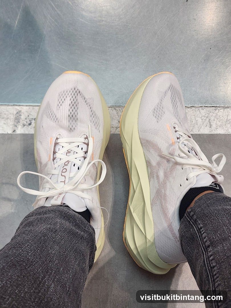 White Running Shoes