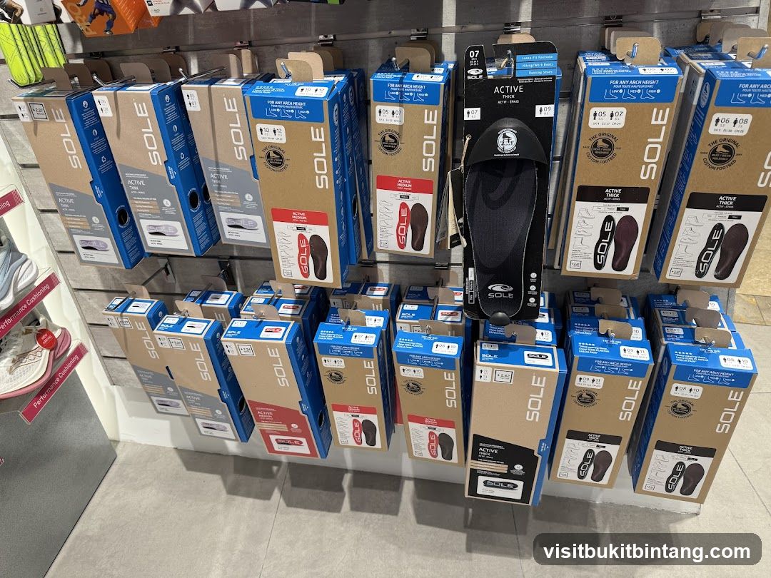 Shoe Insoles Display