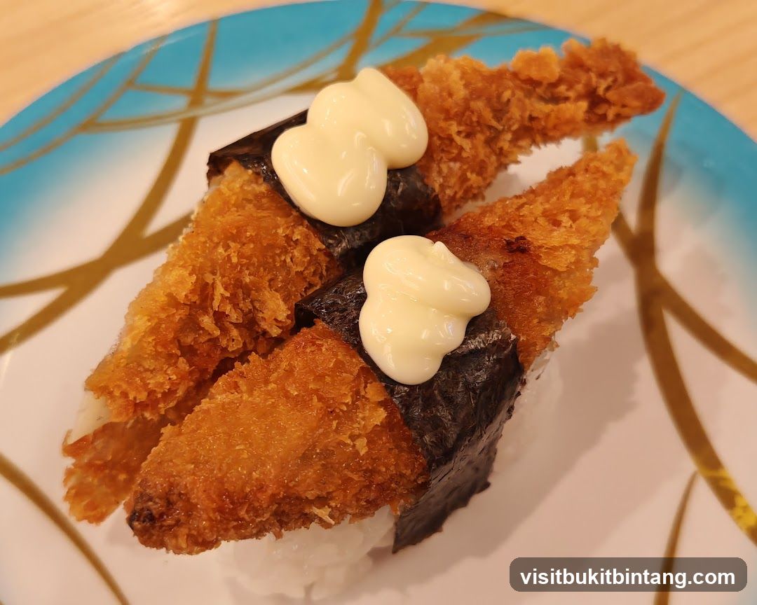 Fried Fish Sushi