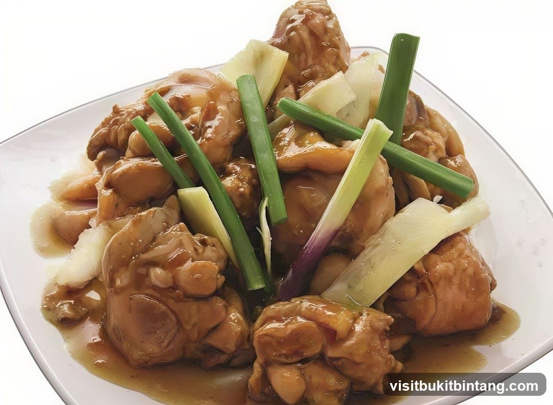 Chicken with Ginger and Scallions