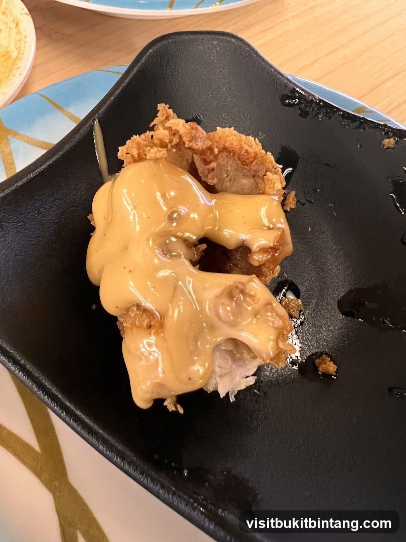 Fried Chicken with Sauce