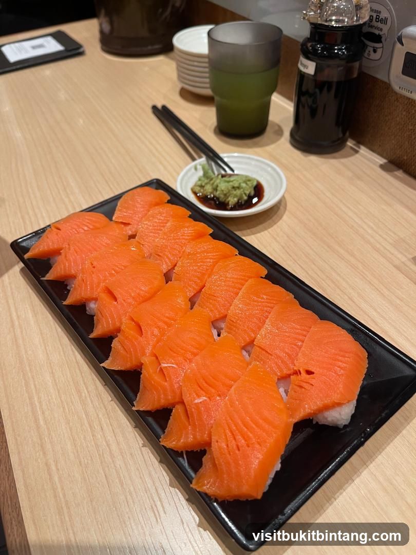 Salmon Nigiri Sushi