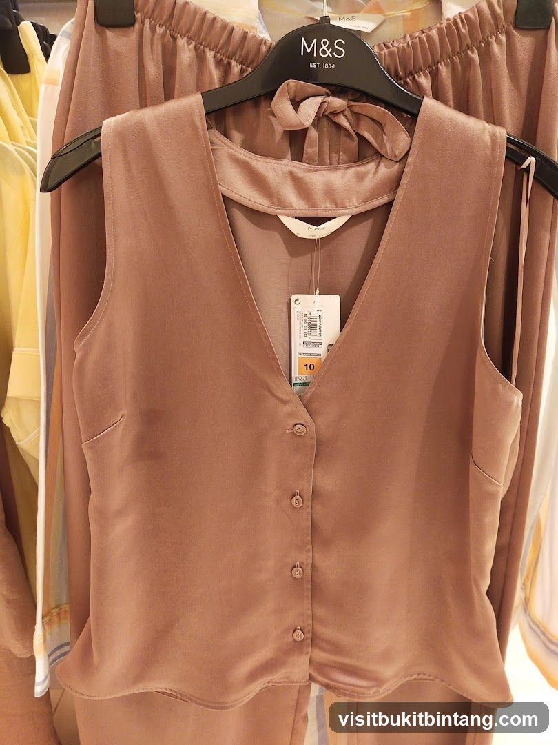 Satin Vest and Trousers