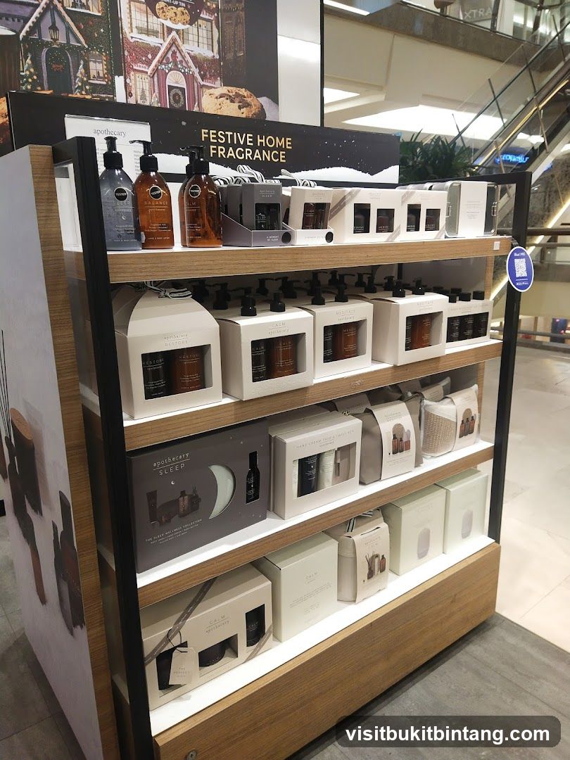 Festive Home Fragrance Display