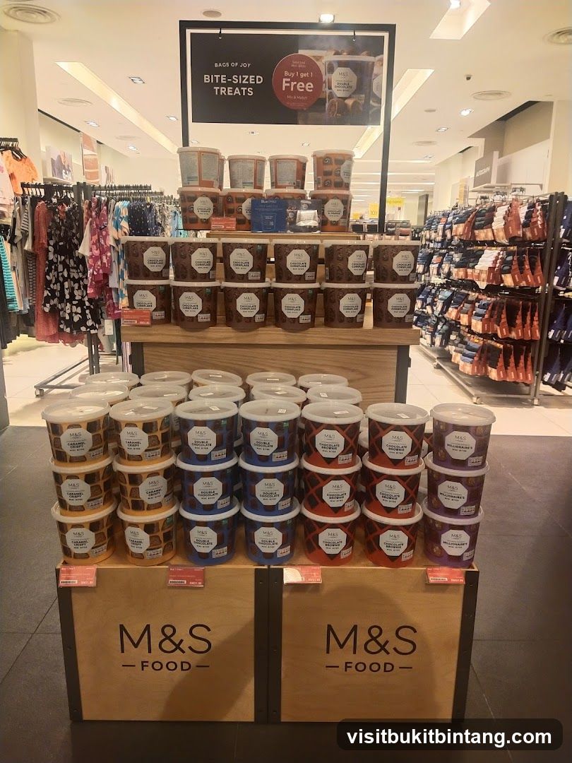 M&S Food Display