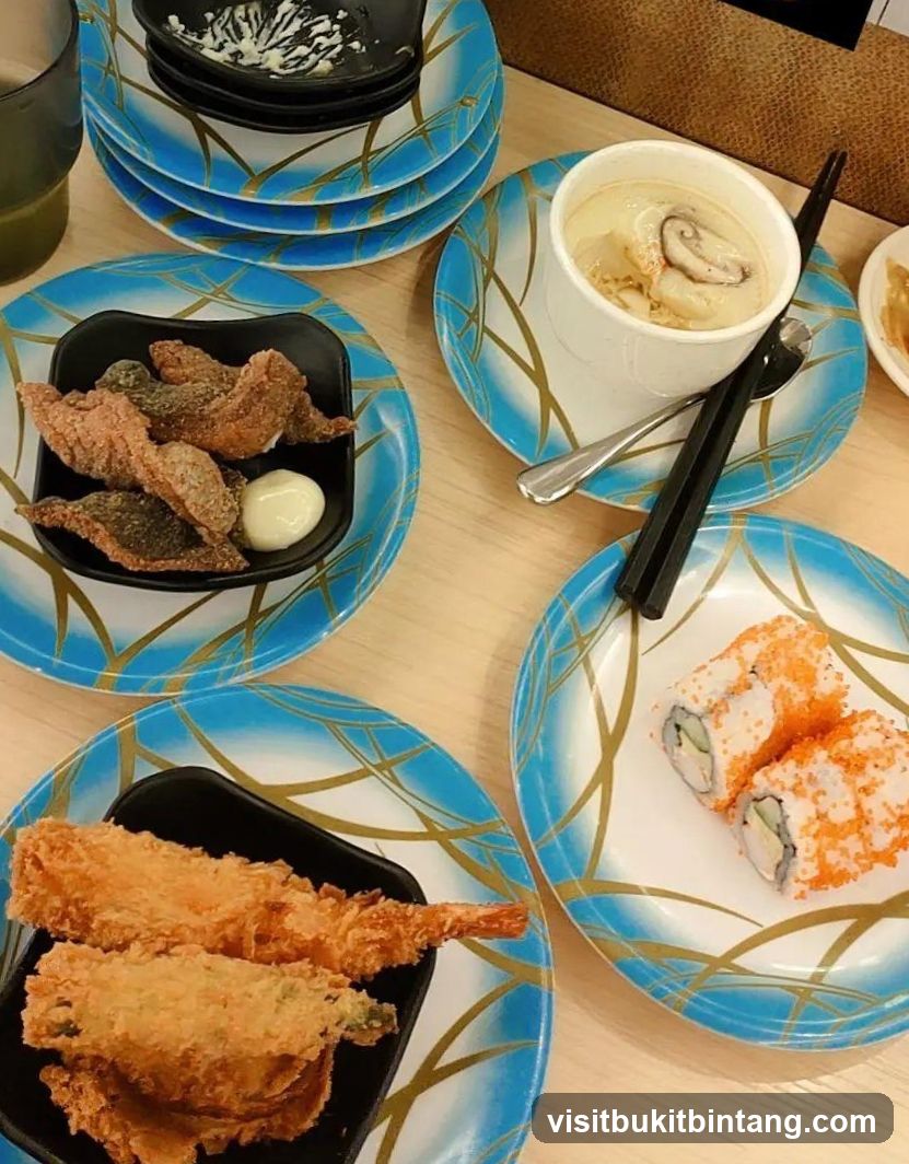 Assortment of Japanese Dishes