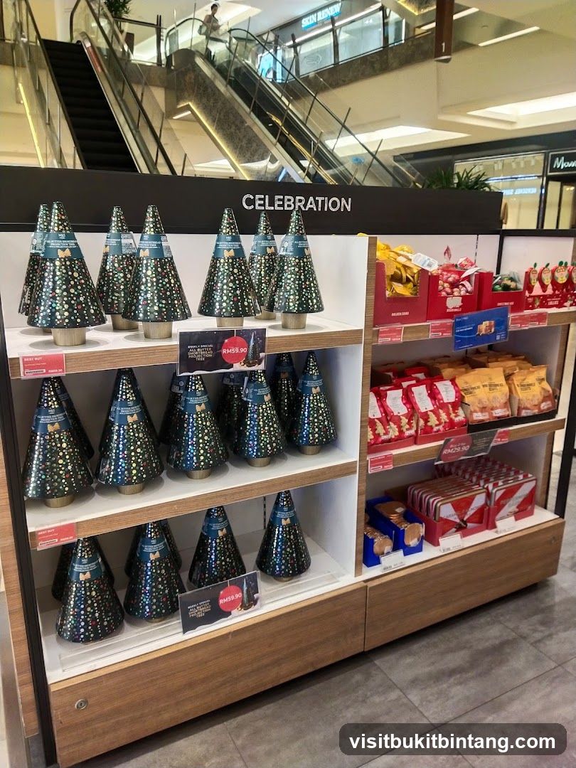 Christmas Decorations and Gifts Display