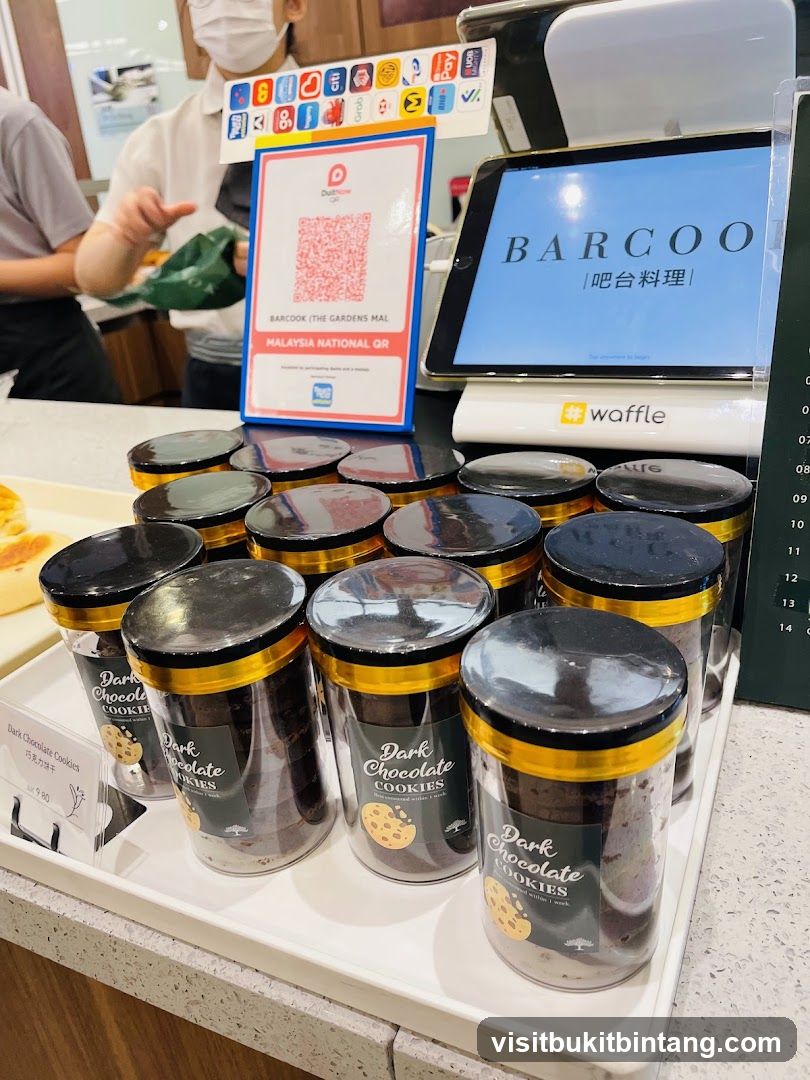 Counter Display with Cookies