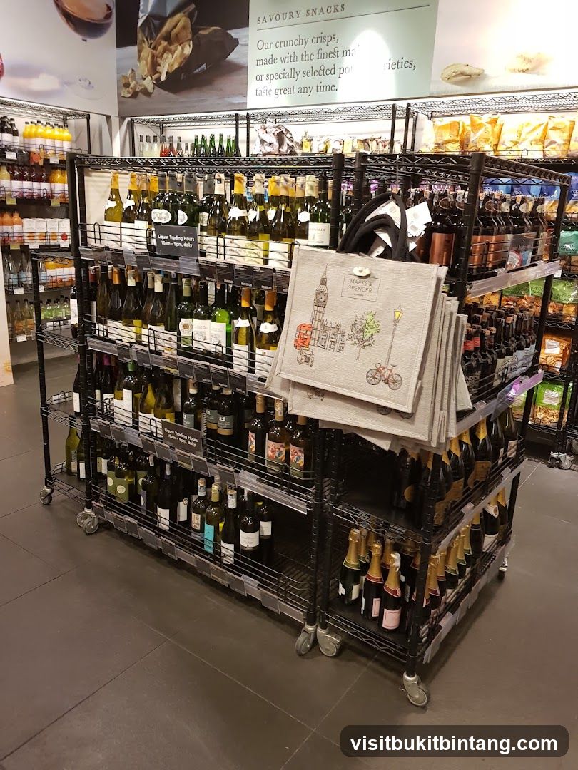 Liquor and Snacks Aisle