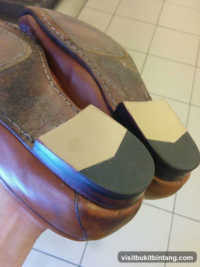 Newly Replaced Shoe Heels