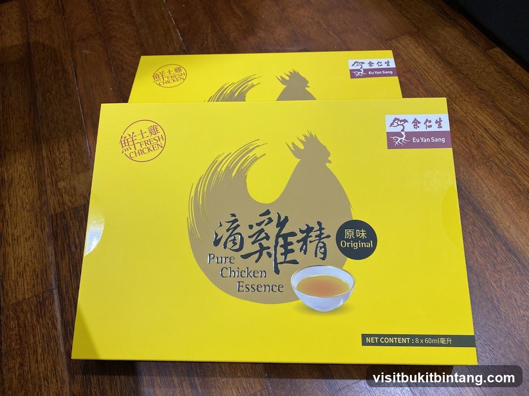 Eu Yan Sang Pure Chicken Essence Boxes