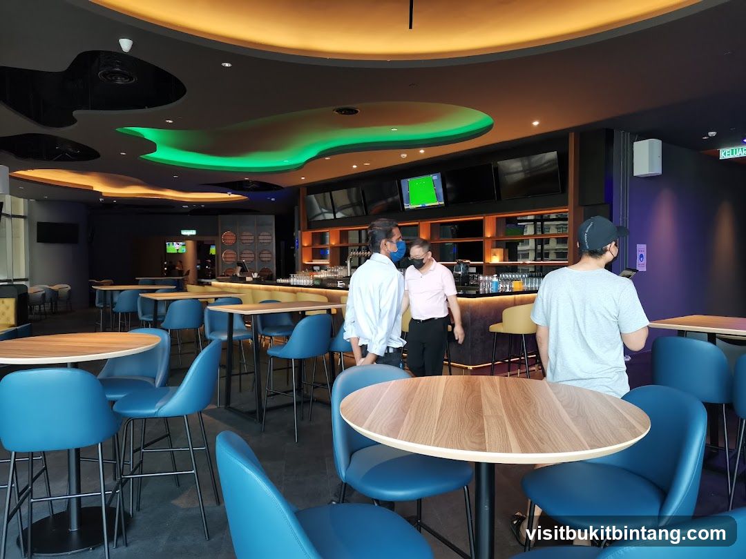 Bar Interior with Seating