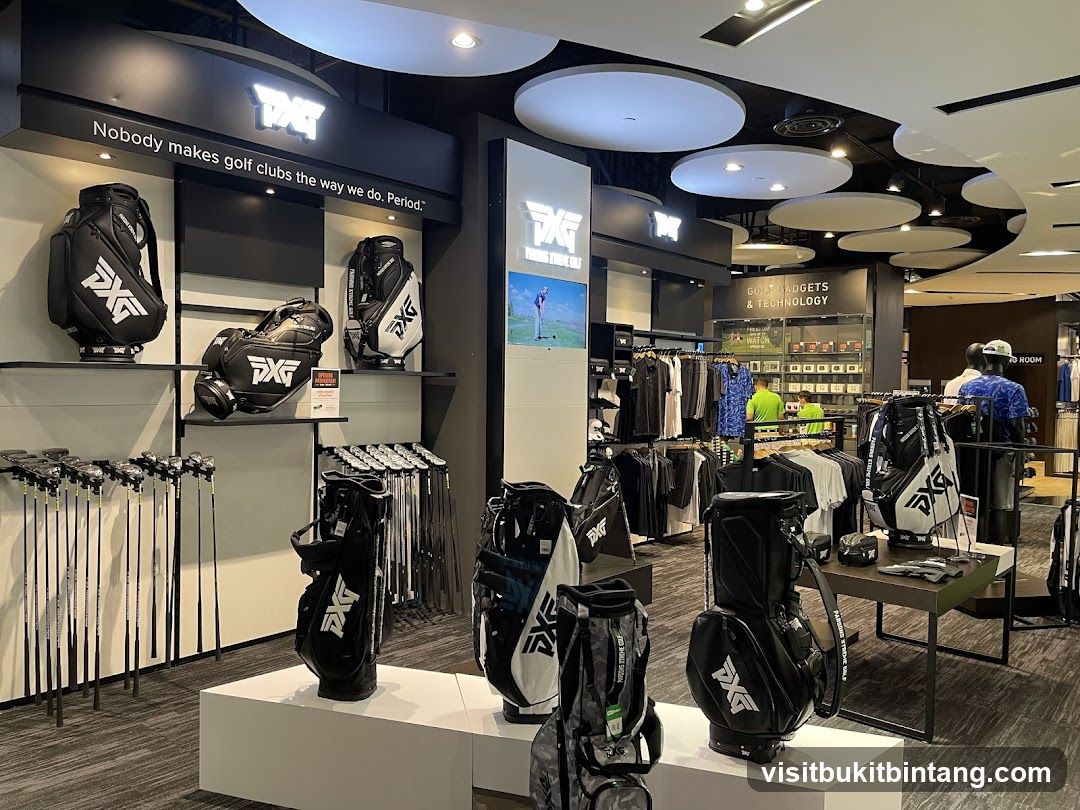 PXG Golf Store Interior