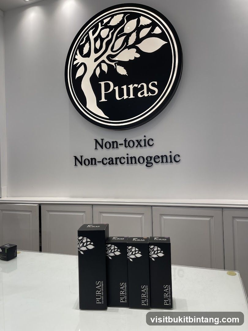 Puras Products Display