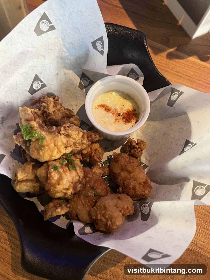 Fried Chicken Bites with Dip