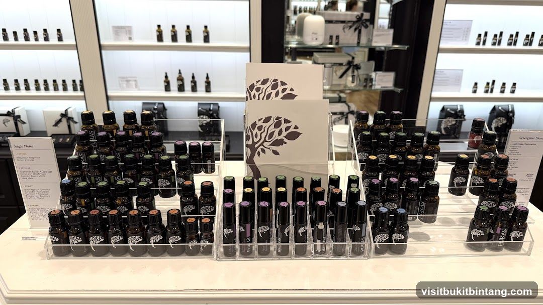 Essential Oils Display