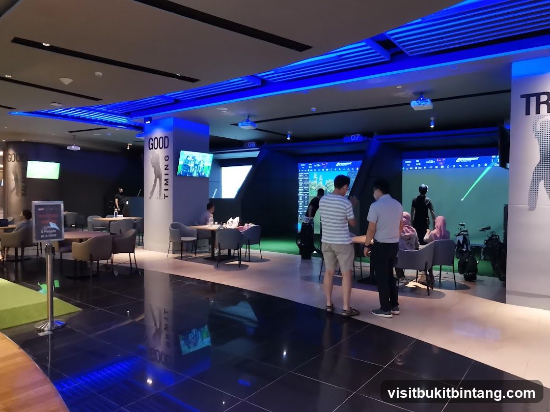 Indoor Golf Driving Range