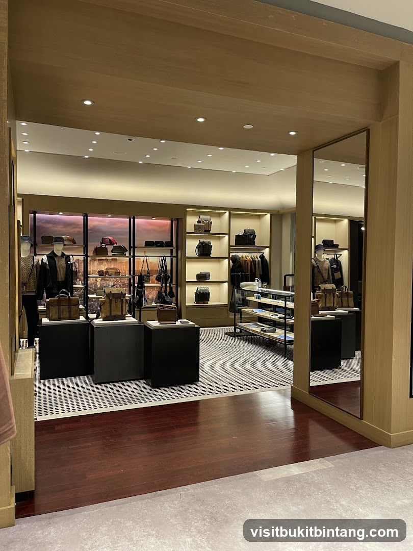 Coach Store Interior