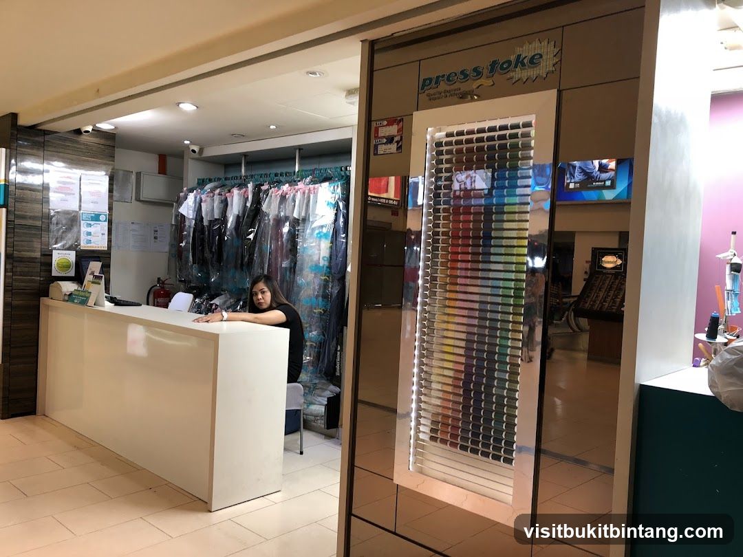 Dry Cleaning Counter