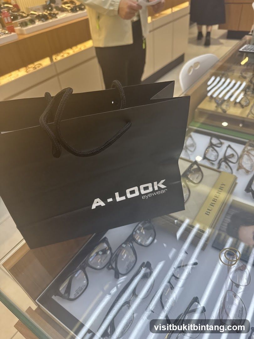 Eyewear Shopping Bag