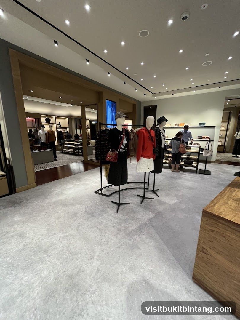 Store Interior with Mannequins