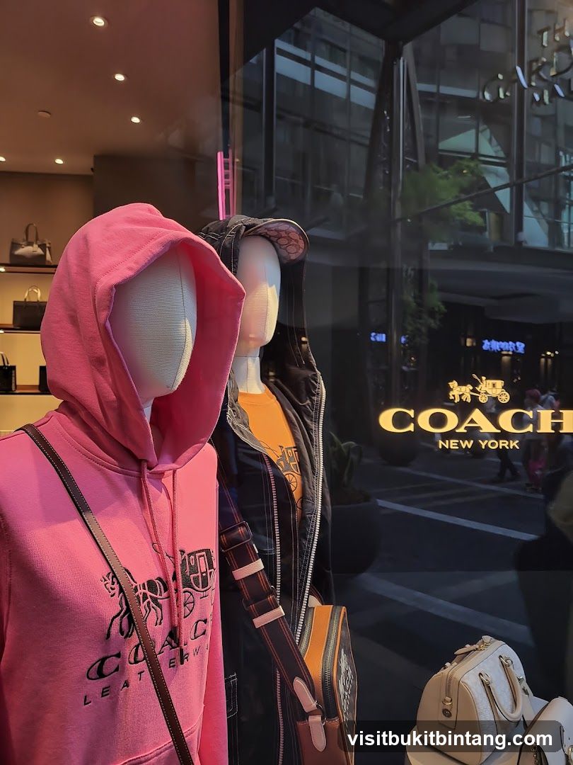 Coach Store Window Display