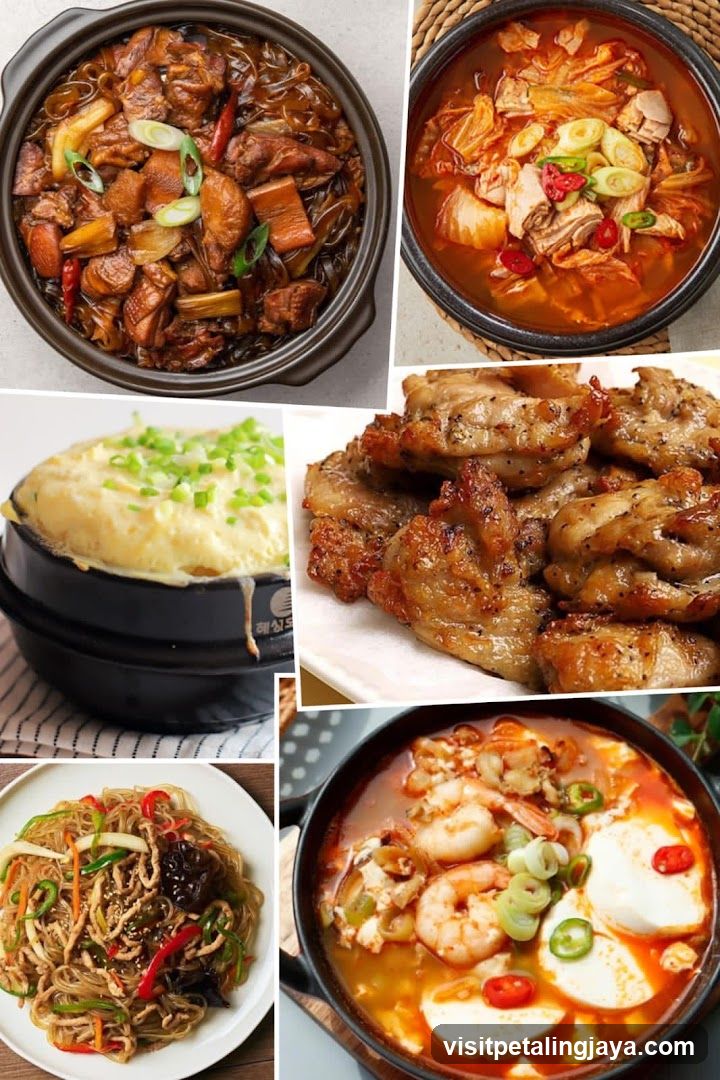 Korean Cuisine Collage
