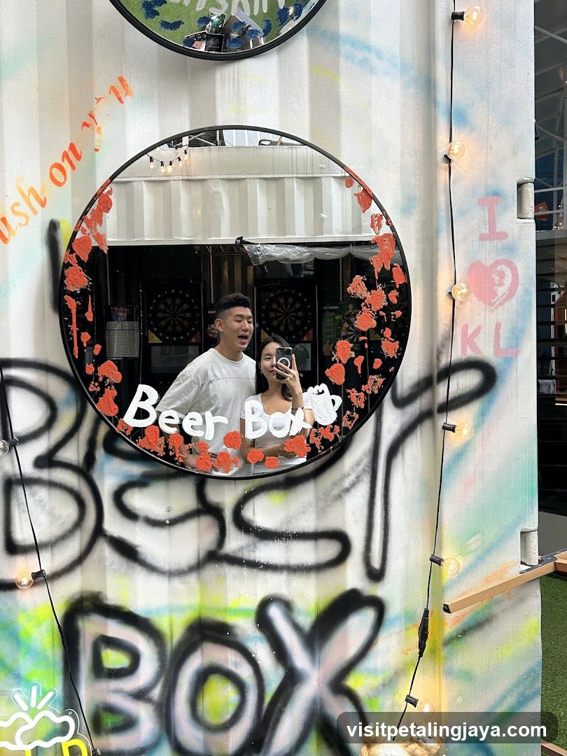 Beer Box Mirror Photo