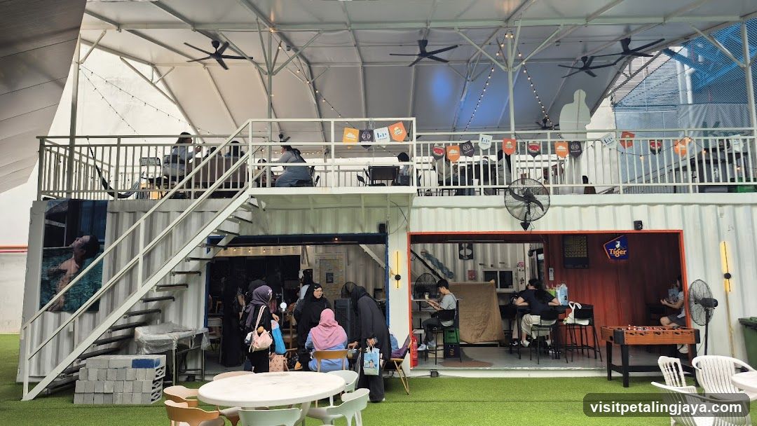 Outdoor Container Cafe Interior