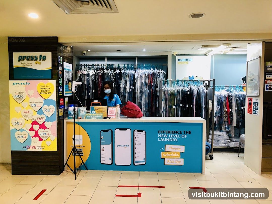 Dry Cleaning Counter