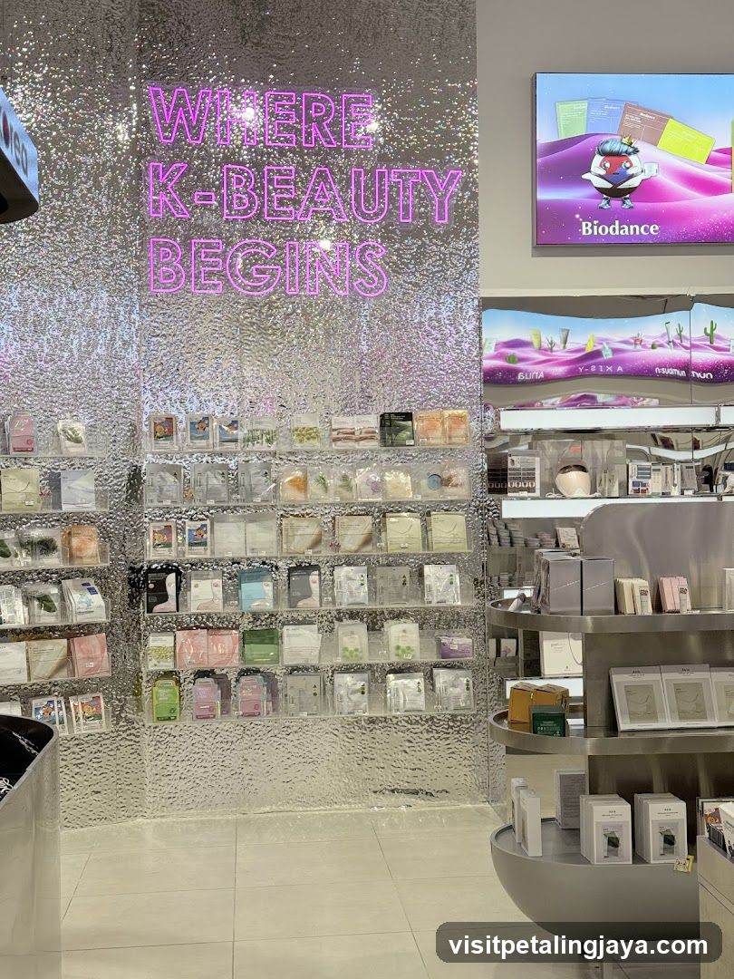 K-Beauty Store Interior