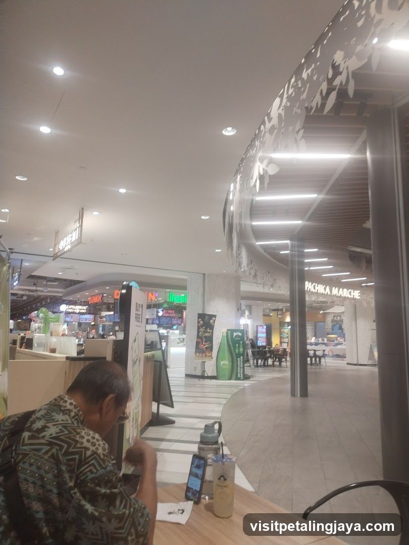 Mall Interior Scene