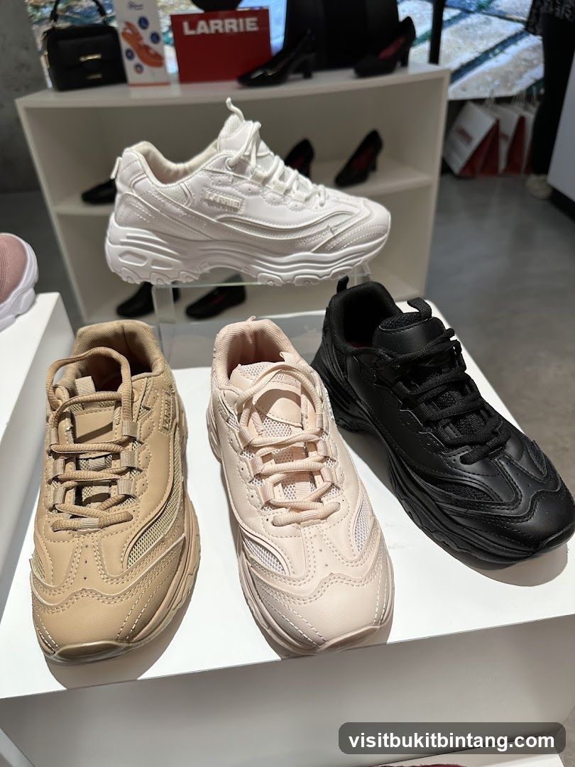 Sneakers on Display