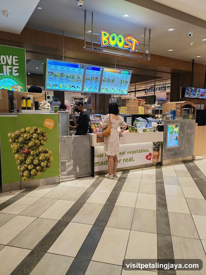 Boost Juice Store Interior
