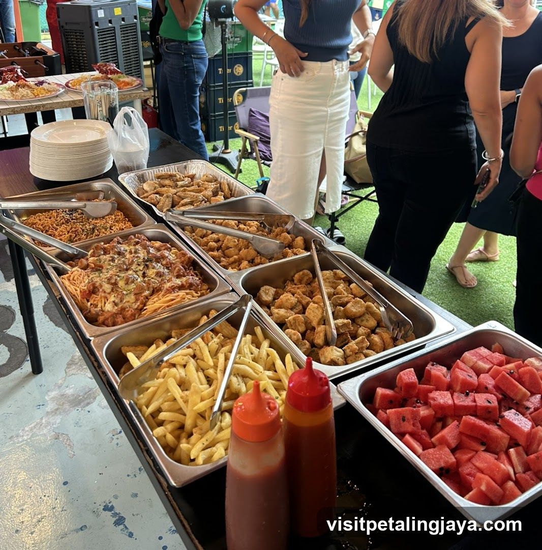 Buffet Food Display