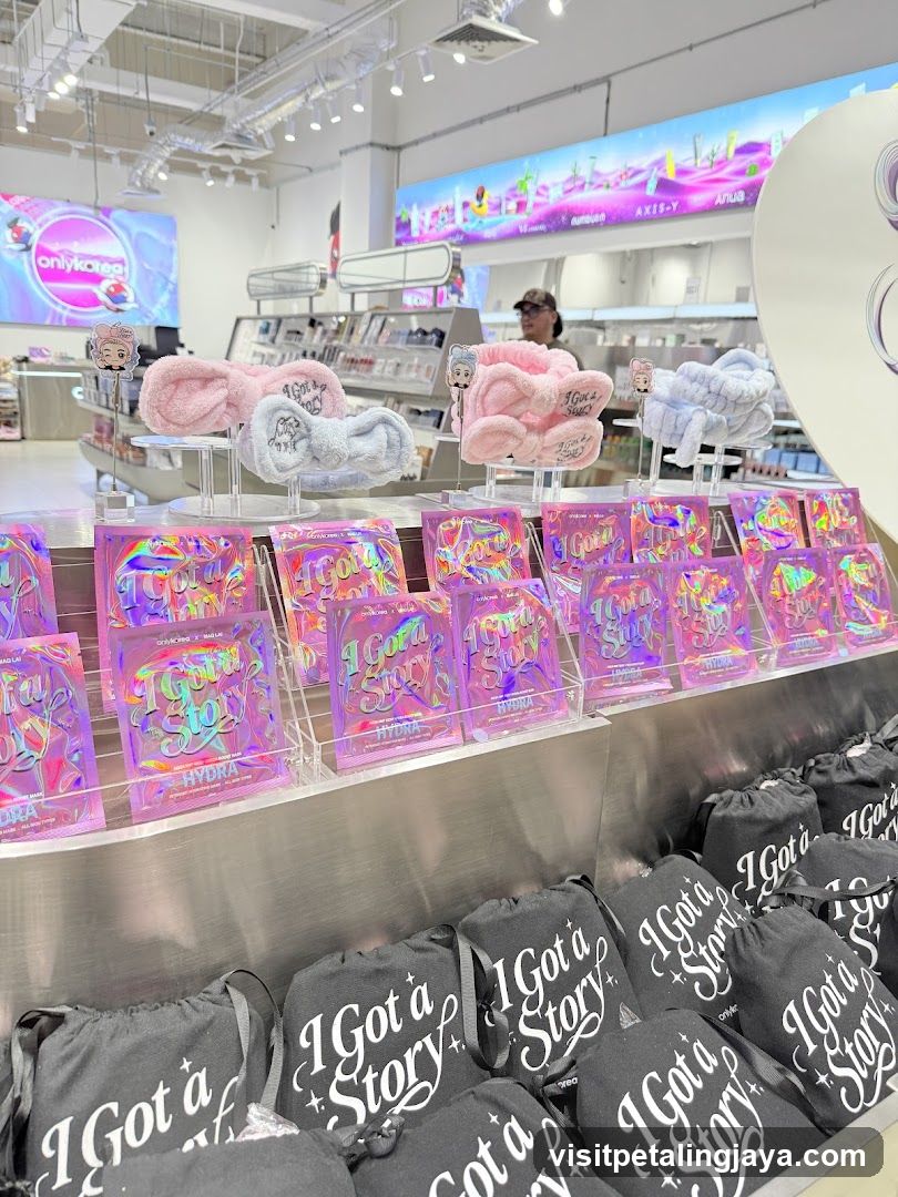K-Beauty Store Interior Display