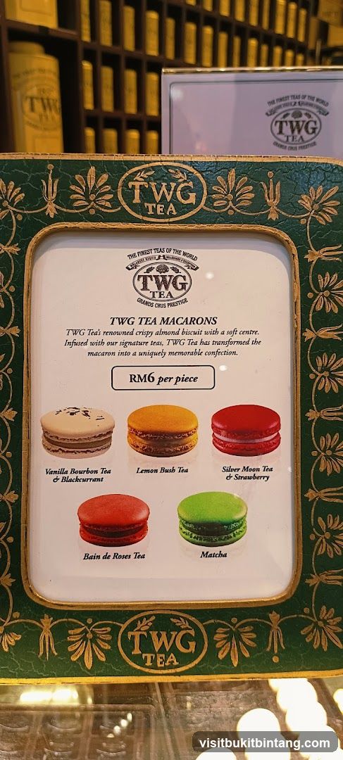 TWG Tea Macarons