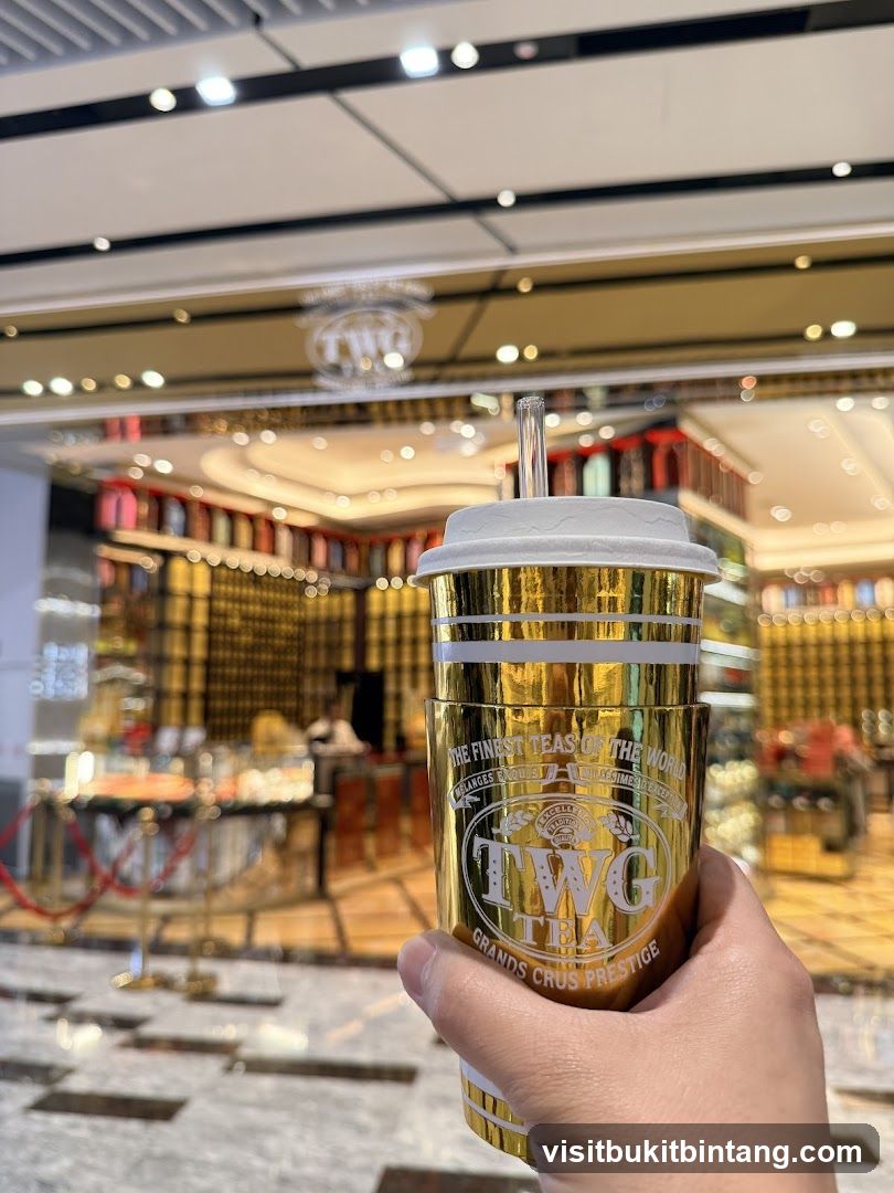 Gold Tea Cup