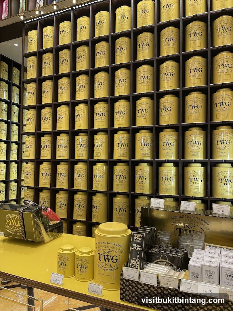 TWG Tea Display