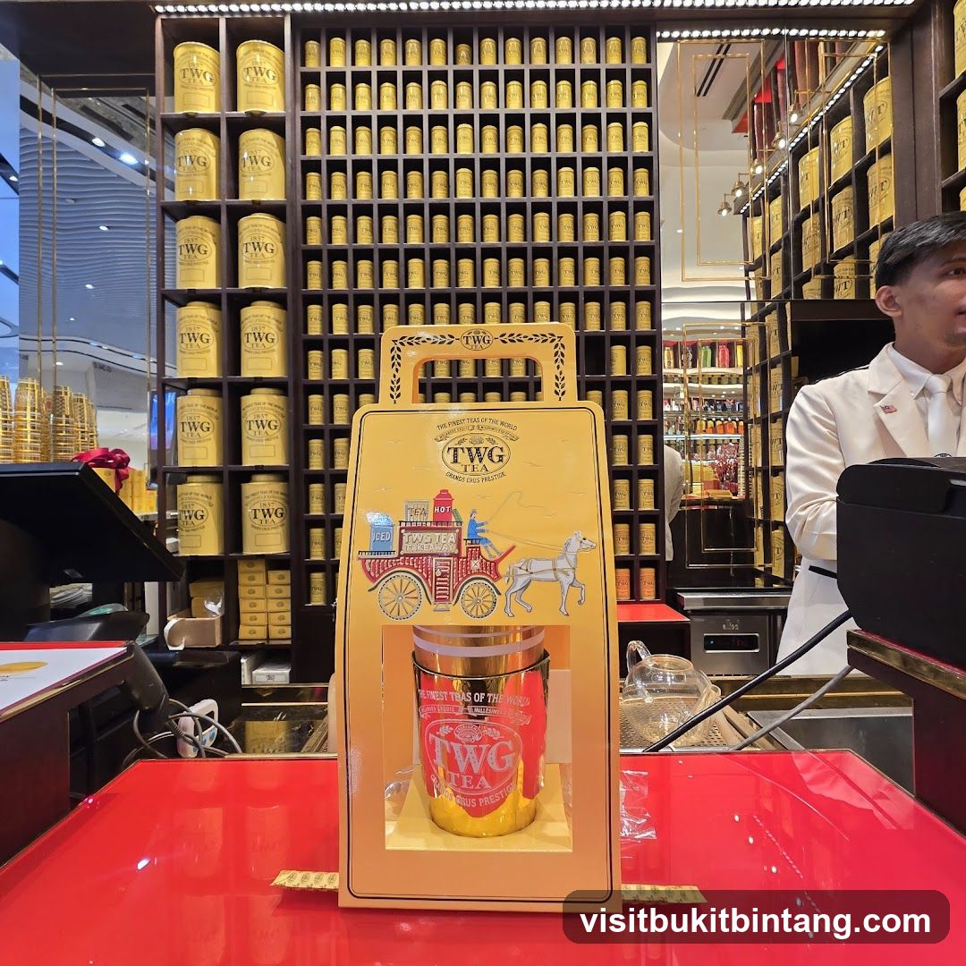 TWG Tea Display