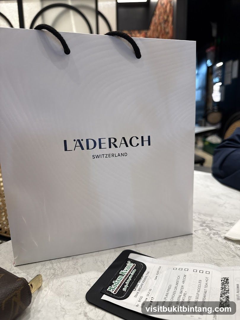 Shopping Bag and Receipt
