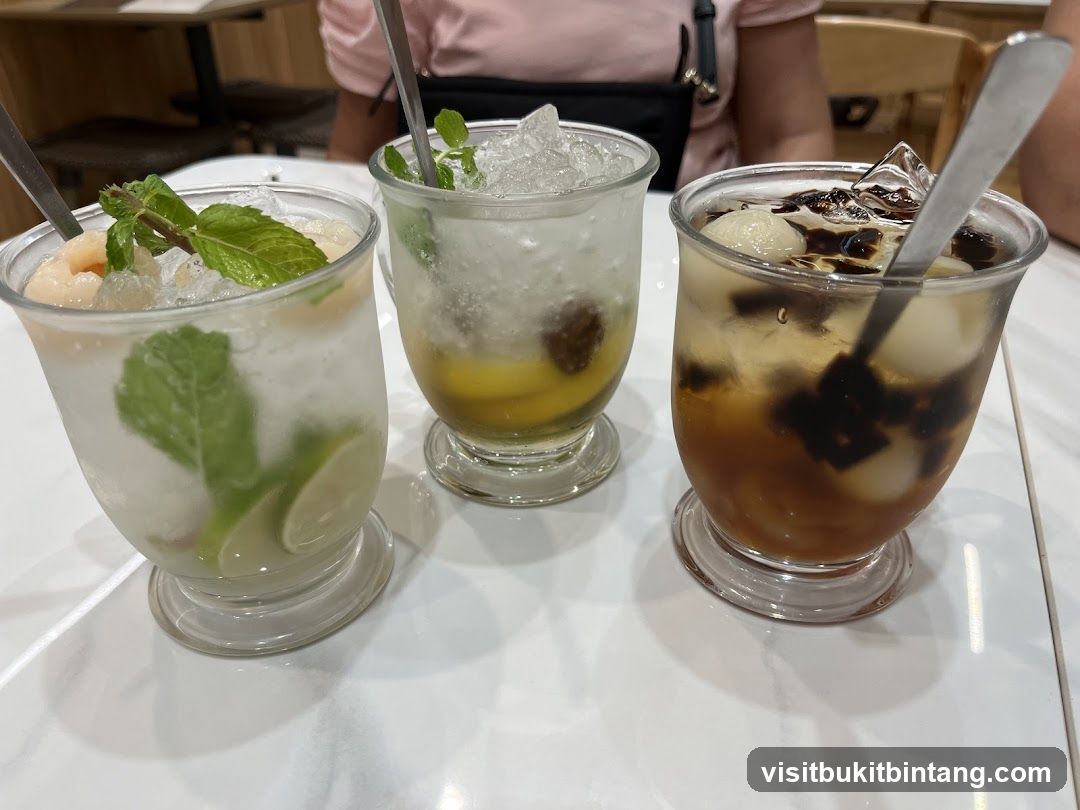 Three Refreshing Drinks