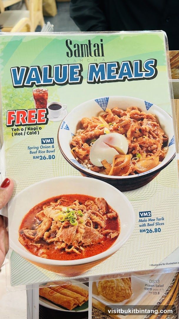 Santai Yamcha Value Meals