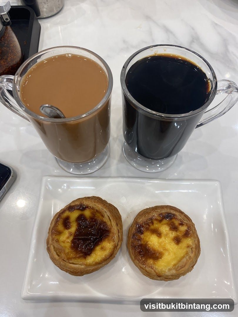 Coffee and Egg Tarts