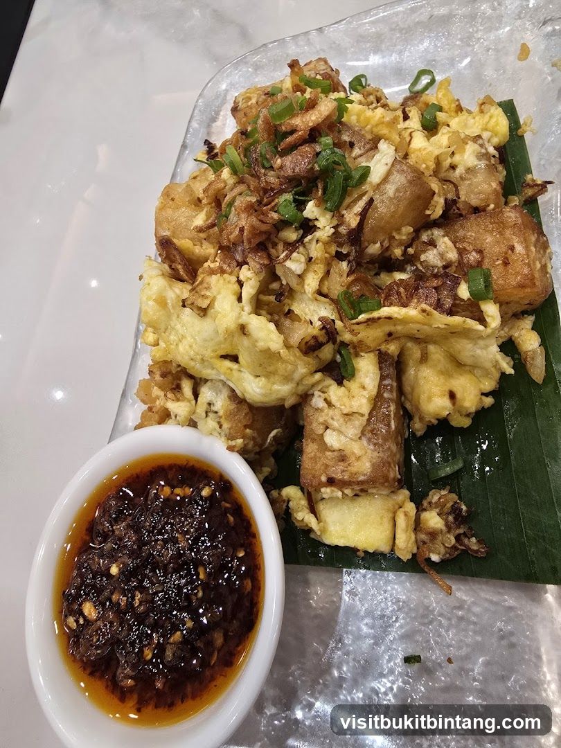 Fried Turnip Cake with Scrambled Eggs